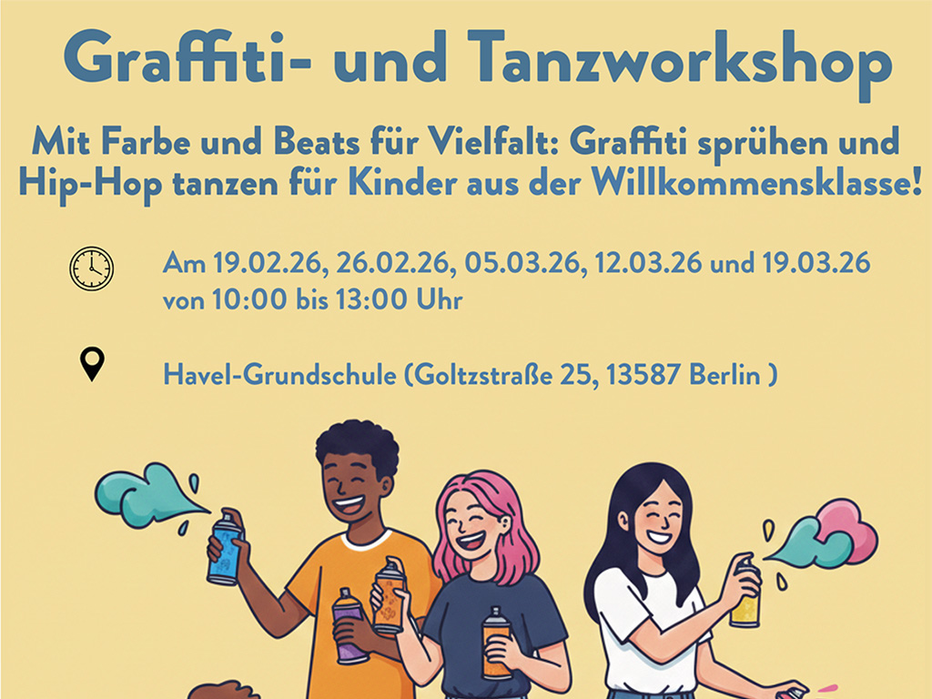 You are currently viewing Graffiti- und Tanzworkshop